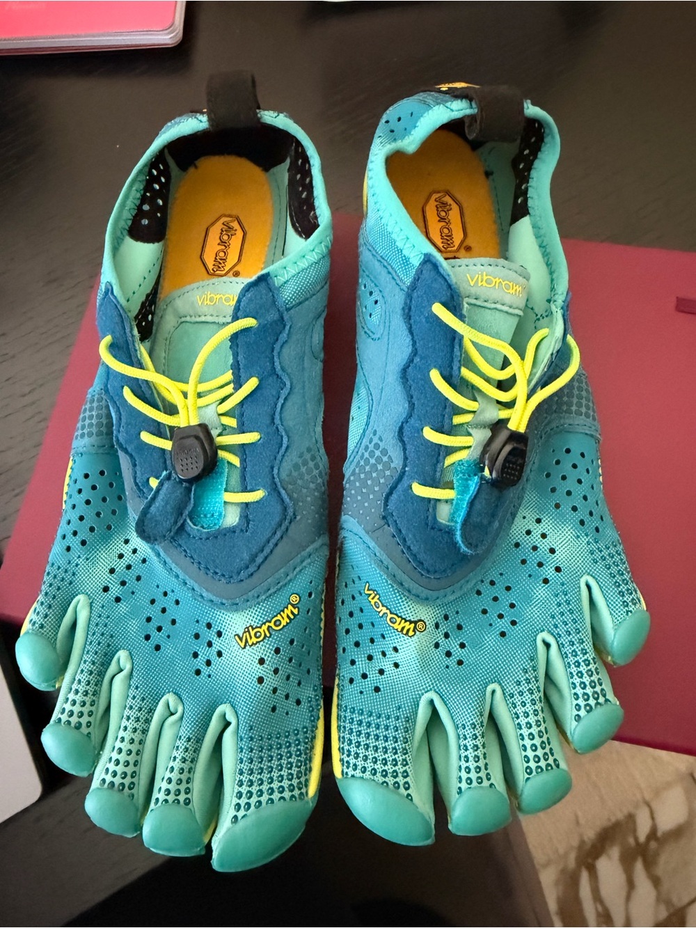 Vibram Women's Turquoise and Teal FiveFingers Athletic Shoes